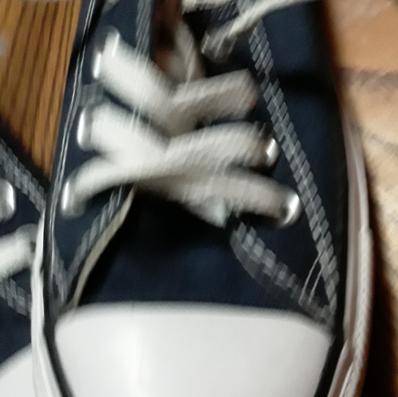 UNISEX Converse Navy Blue Chucks; NEVER WORN! - Picture 5 of 10
